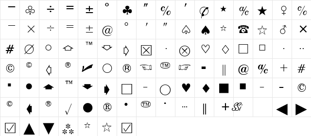 Eisago News SSi Regular font glyphpreview