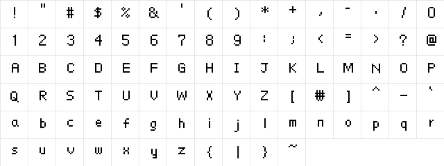 mywizz_ttobak Regular font glyphpreview