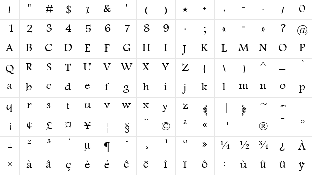 khalaad Susan khalaad Susan font glyphpreview