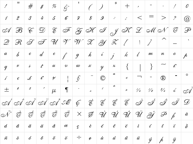 UVN Ke Chuyen3 Regular font glyphpreview