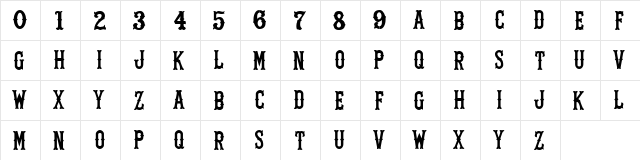 RedSoxNation Normal font glyphpreview