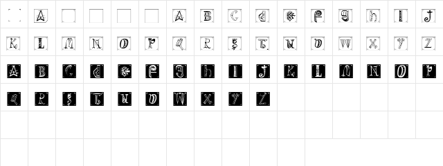 Ermir Normal font glyphpreview
