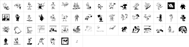 SpaceStationHokuspokus Regular font glyphpreview