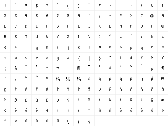 Angie Atore Regular font glyphpreview