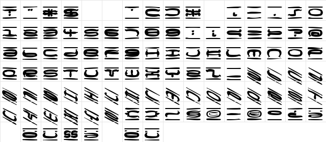 Mischstab Sugar Sweet Regular font glyphpreview