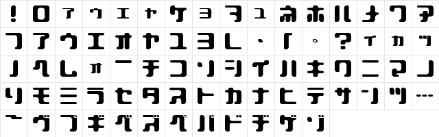 EOPla ka&#56427ana font glyphpreview