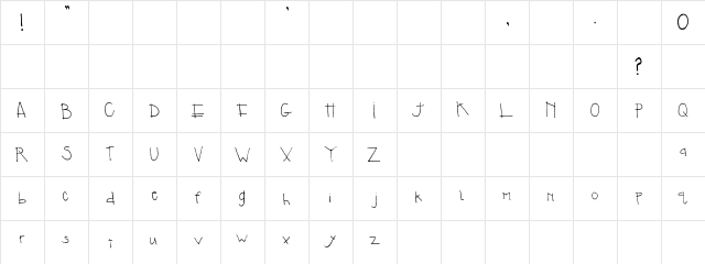 SBC Highs and Lows SBC Highs and Lows font glyphpreview