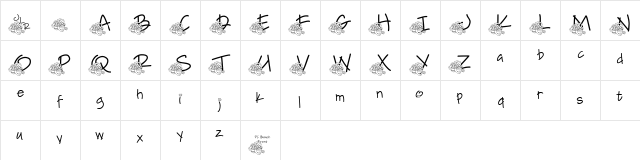 Fontasy Valentine font glyphpreview