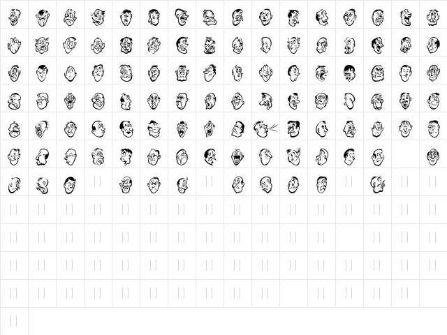 DF Expressions LET Plain font glyphpreview