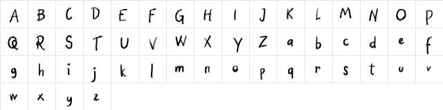 Quiet FREE Regular font glyphpreview
