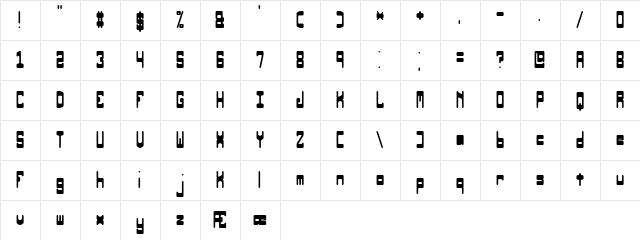 Orbicular (BRK) Regular font glyphpreview