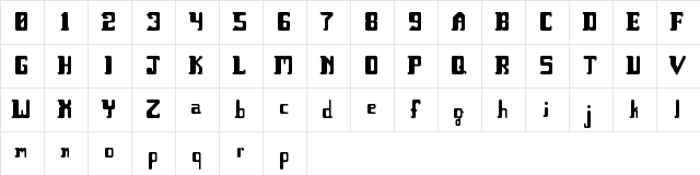 Elvish Presley Regular font glyphpreview