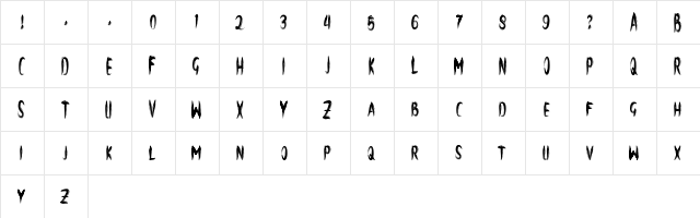 brush art design font glyphpreview