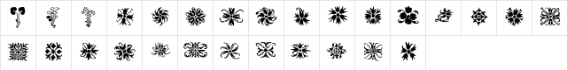Orna 2 Regular font glyphpreview