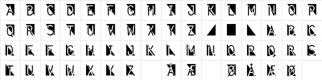Fantomet Regular font glyphpreview