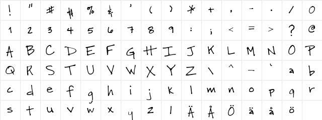 SF-Heather SF-Heather font glyphpreview