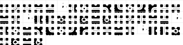 Motorcity Regular font glyphpreview