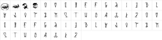 Estactu Estactu font glyphpreview