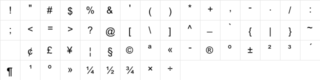 Urdu Naskh Unicode Regular font glyphpreview
