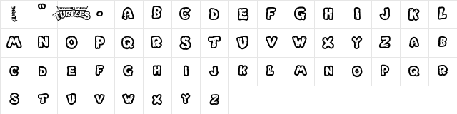 Chlorinar Regular font glyphpreview