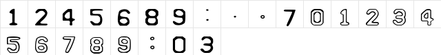 Surveillance Regular font glyphpreview