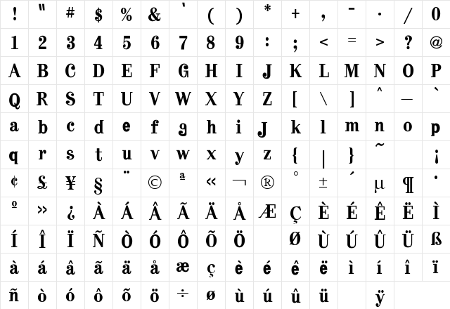 old jeep logo Bold font glyphpreview