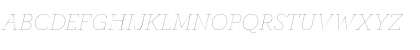 Archer Hairline Italic Font
