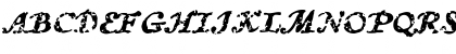 CCTreasureTroveDecayed Italic Font
