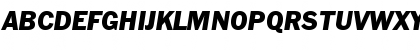 Franklin Gothic Italic Font