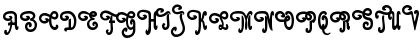 Cacao Plain Swashes Regular Font