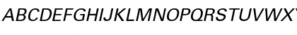 Univers 55 Italic Font