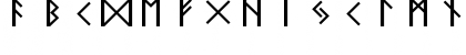 Elder Futhark Regular Font