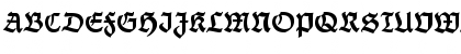 FetteThannhaeuser UNZ1 Regular Font