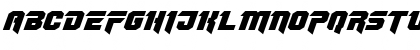 OmegaForce Expanded Italic Expanded Italic Font