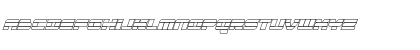 Quicken Outline Italic Italic Font