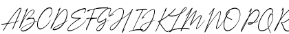 Amostely Signature Regular Font