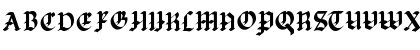 TSChapinero Blackletter Font