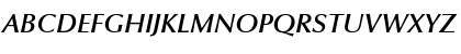 Optima LT Std DemiBold Demibold Italic Font