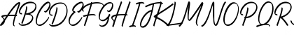 Anantha Signature Regular Font