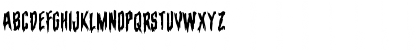 Eva Fangoria Warped Regular Font