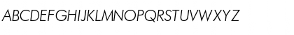 Futura_Light-Normal-Italic Regular Font