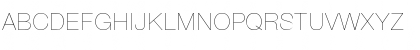 Helvetica-Thin Regular Font