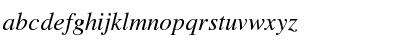 Times-Italic Regular Font