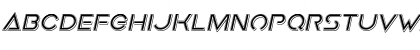 Earth Orbiter Punch Italic Italic Font