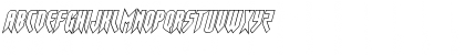 Opus Magnus Outline Italic Italic Font