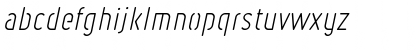 Ruler Stencil Light Italic Font