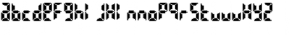 Bittypix Countdown Regular Font