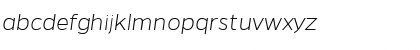 Gentona ExtraLight Italic Regular Font