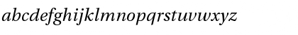 Utopia Italic with Oldstyle Figures Font