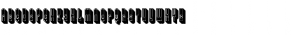 Alexander Filled Regular Font